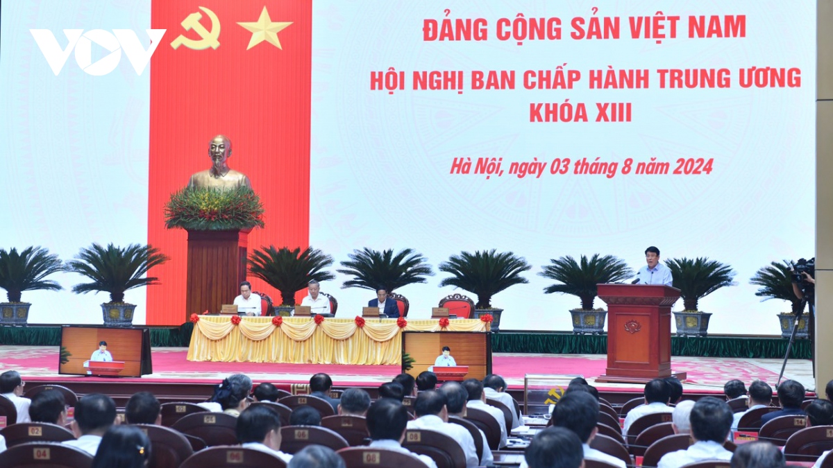 hinh anh phien be mac hoi nghi ban chap hanh trung uong khoa xiii hinh anh 2