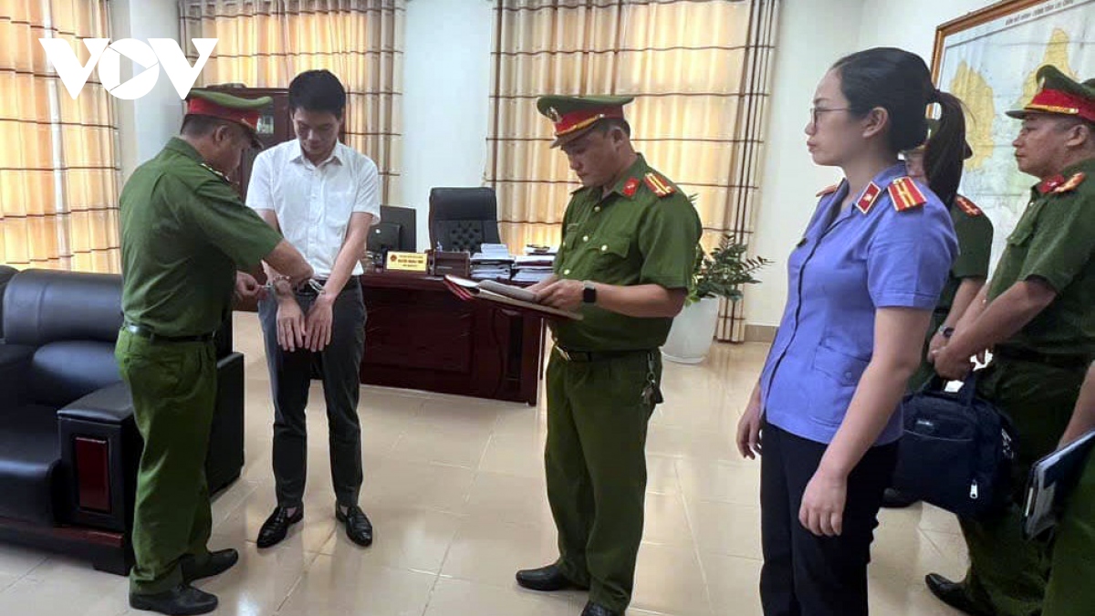 Khởi tố Phó Giám đốc Sở Công Thương Lai Châu về hành vi nhận hối lộ
