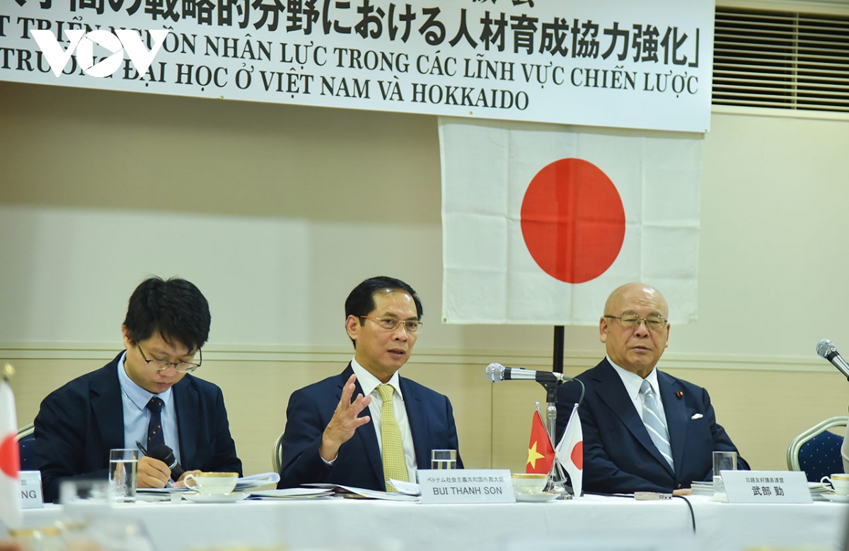 bo truong ngoai giao bui thanh son du toa dam voi Dai hoc hokkaido - nhat ban hinh anh 1