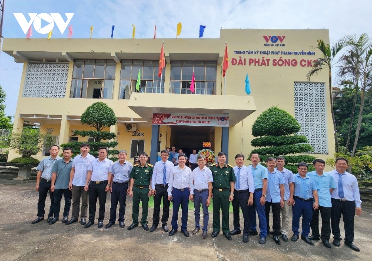Đài Phát sóng CK2 kỷ niệm 60 năm ngày thành lập