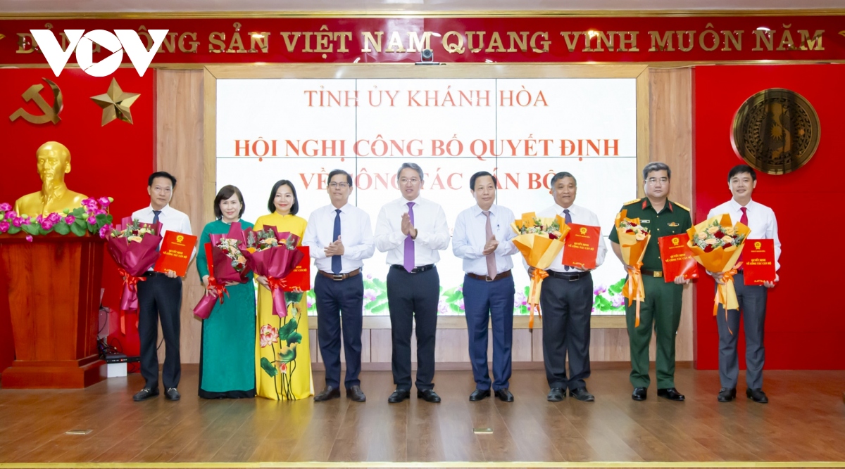 khanh hoa Dieu dong, bo nhiem, luan chuyen nhieu can bo hinh anh 1