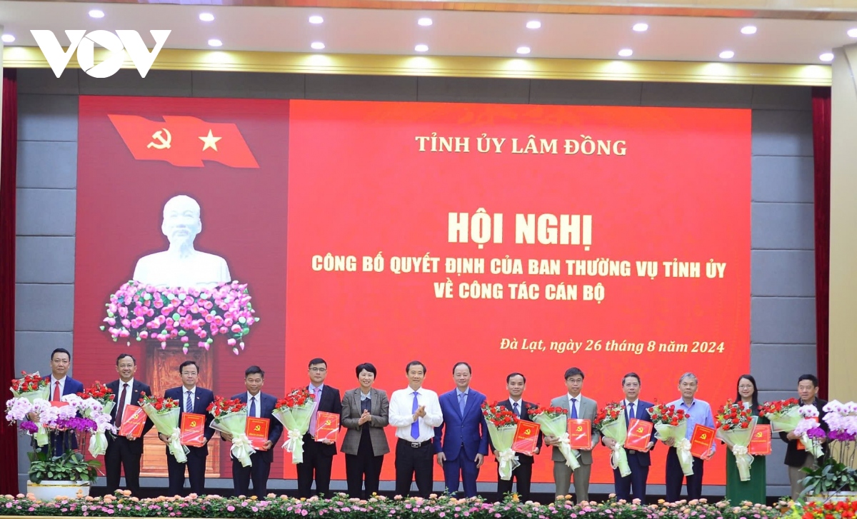 luan chuyen, bo nhiem nhieu can bo tai tinh lam Dong hinh anh 1