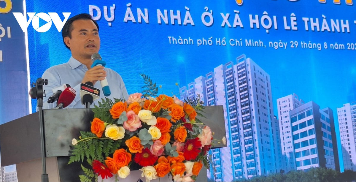 TP.HCM động thổ dự án nhà ở xã hội đầu tiên trong 2 năm nay