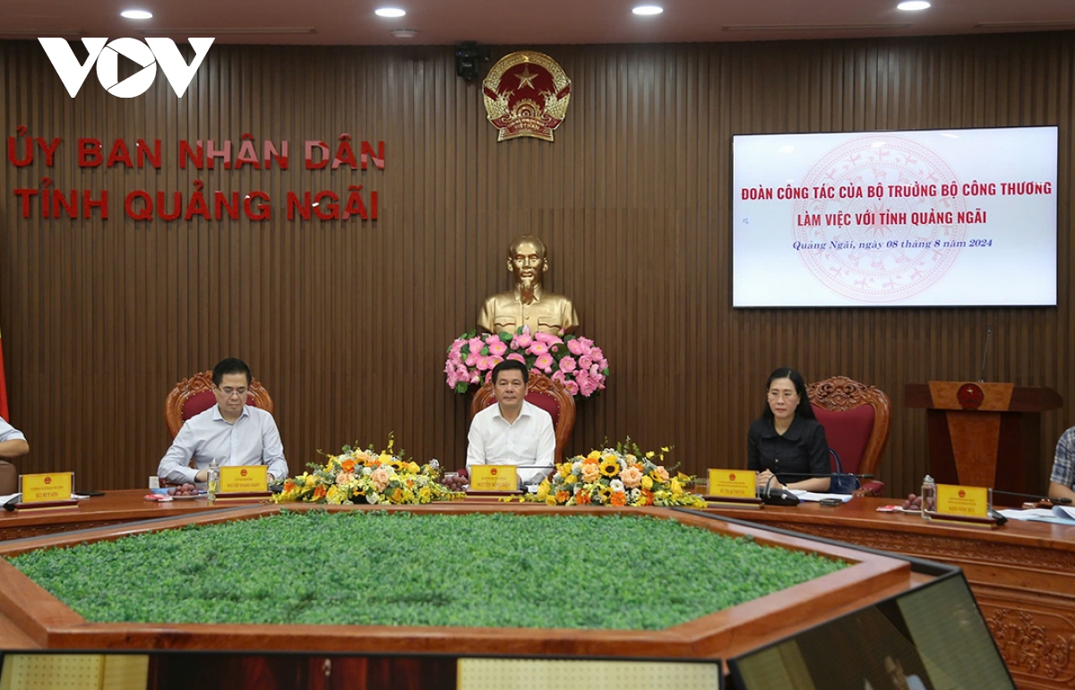 quang ngai tap trung xa y dung De an trung ta m loc hoa dau va na ng lu ong quoc gia hinh anh 1