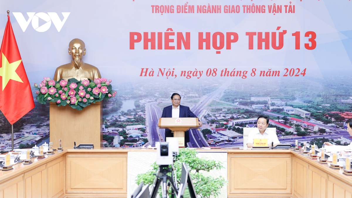 thu tuong chu tri hop ban chi dao cac cong trinh trong diem nganh giao thong hinh anh 1