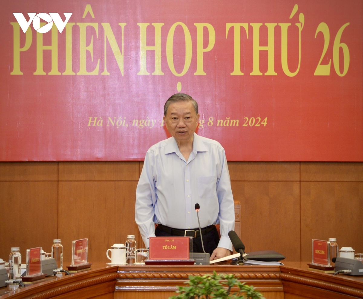 tong bi thu, chu tich nuoc to lam chu tri phien hop ve phong chong tham nhung hinh anh 4