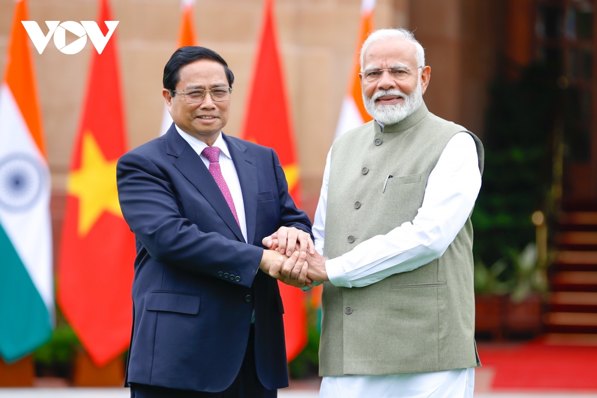 thu tuong pham minh chinh hoi dam voi thu tuong An Do narendra modi hinh anh 2