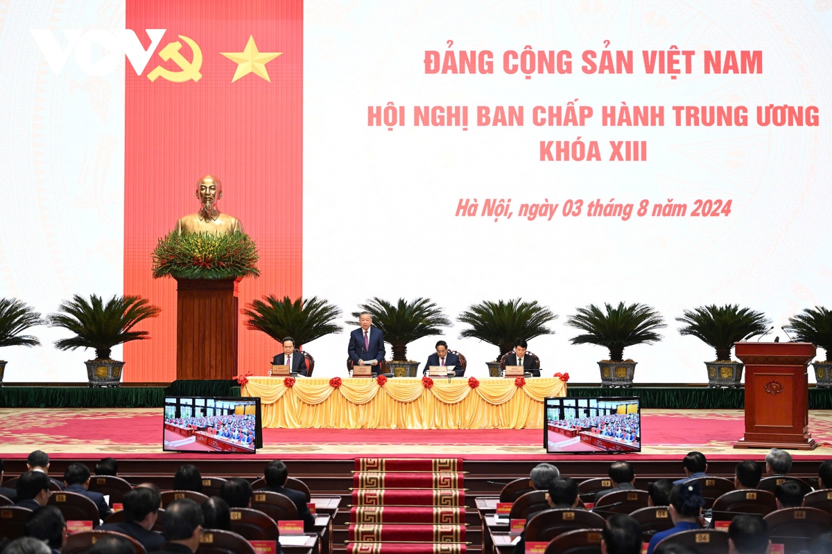 khai mac hoi nghi ban chap hanh trung uong khoa xiii hinh anh 1