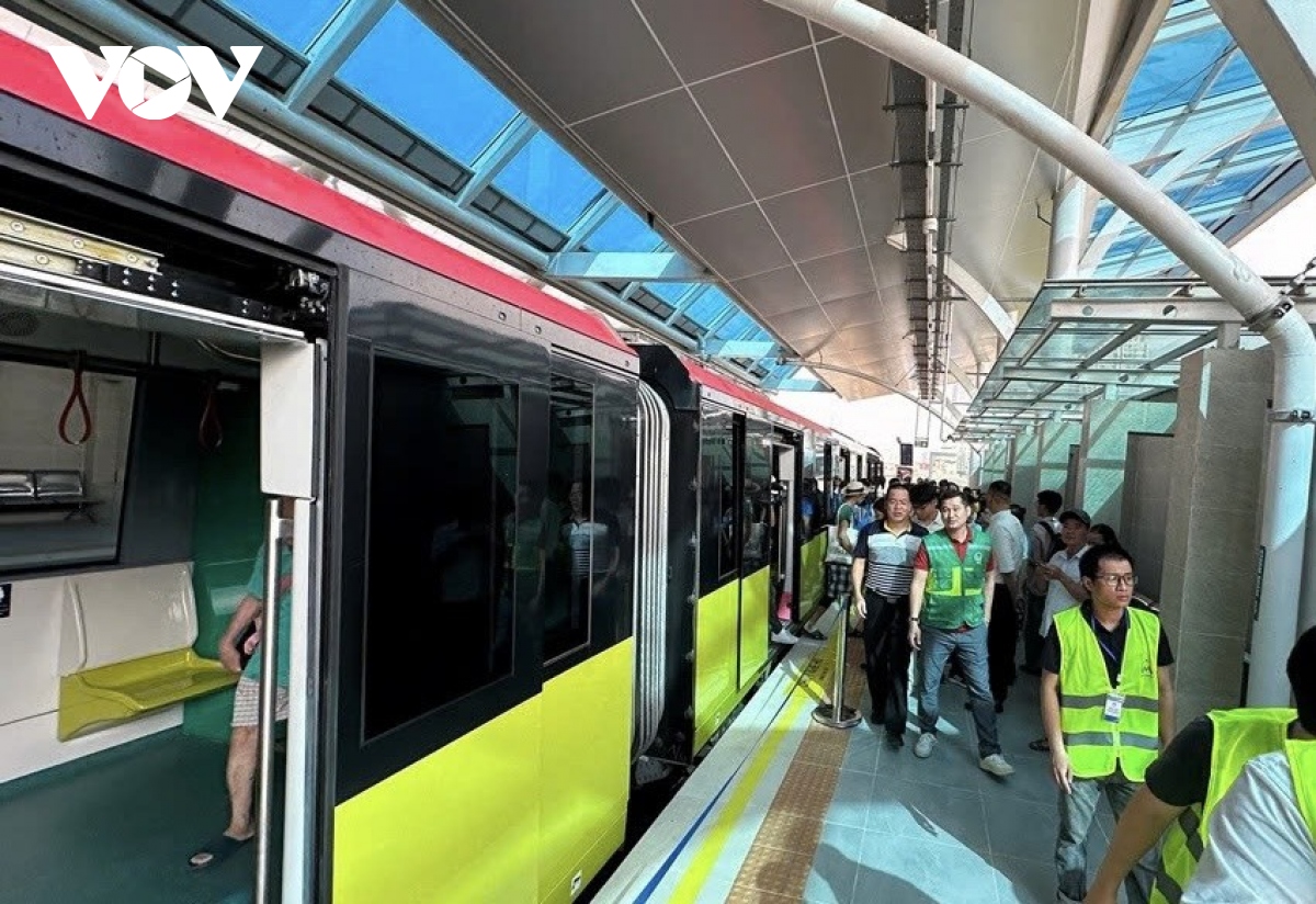 Metro Nhổn-Ga Hà Nội 35.000 tỷ chính thức vận hành sau gần 15 năm xây dựng