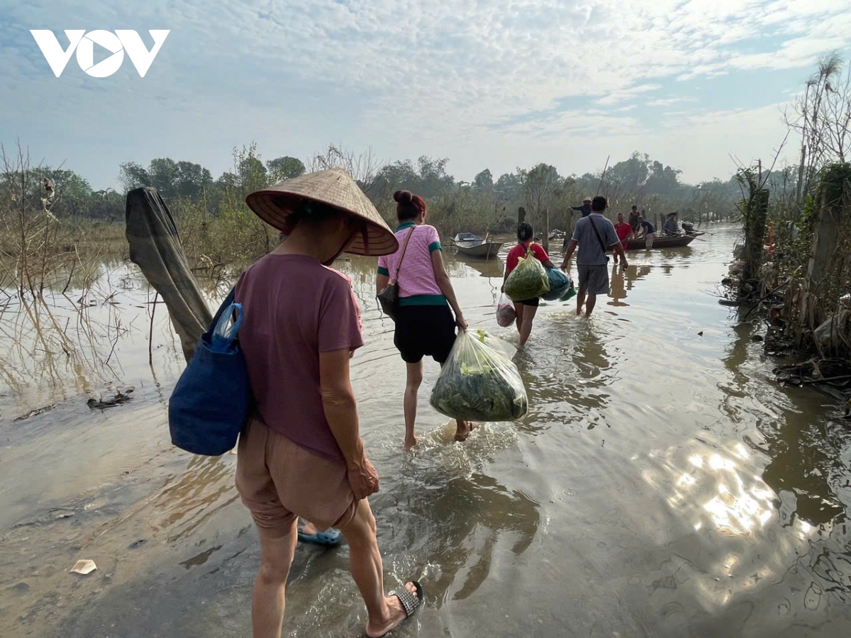 cuoc song khon kho cua nguoi dan bai giua song hong ha noi sau lu lut hinh anh 5