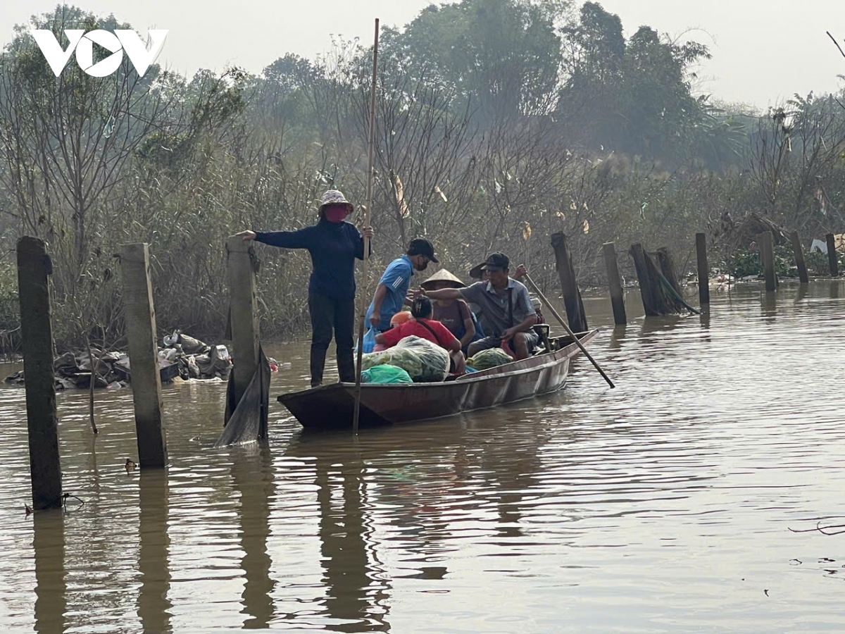 cuoc song khon kho cua nguoi dan bai giua song hong ha noi sau lu lut hinh anh 6