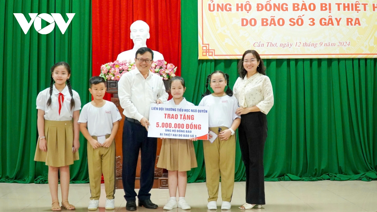 Cần Thơ chung một lòng hỗ trợ đồng bào lũ lụt miền Bắc