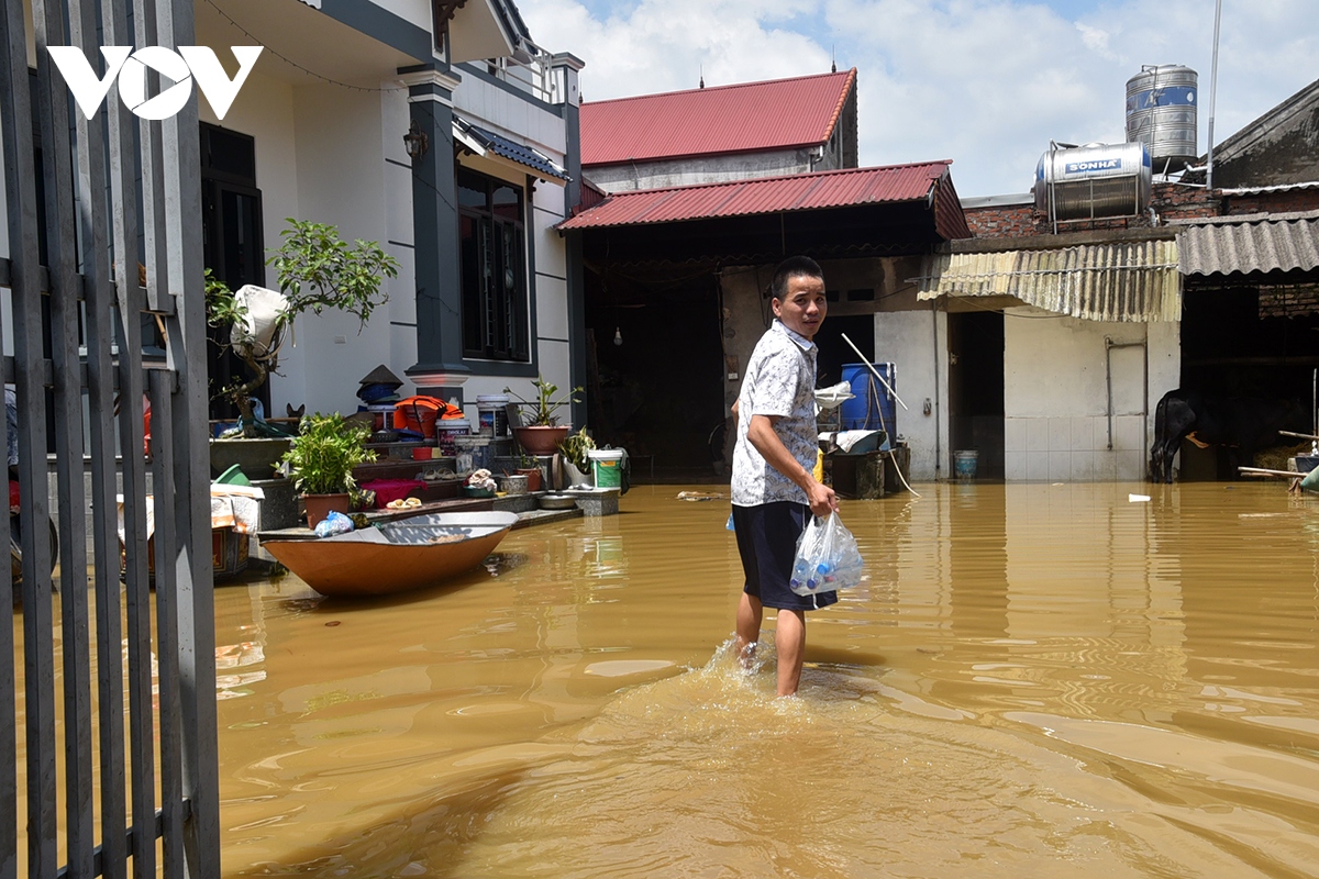 thon an lac o soc son, ha noi khat nuoc sach sau lu hinh anh 10