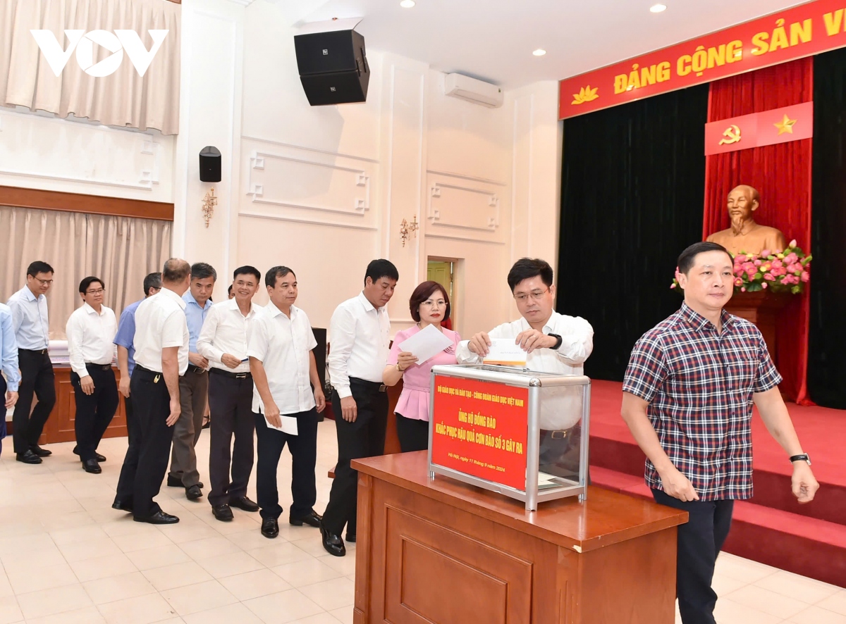 cac bo nganh, dia phuong, to chuc tiep tuc phat dong ung ho dong bao vung lu hinh anh 16