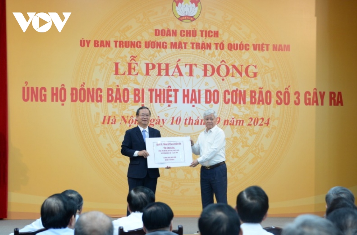 tong bi thu, chu tich nuoc to lam du le phat dong ung ho dong bao bi thiet hai do bao so 3 hinh anh 4