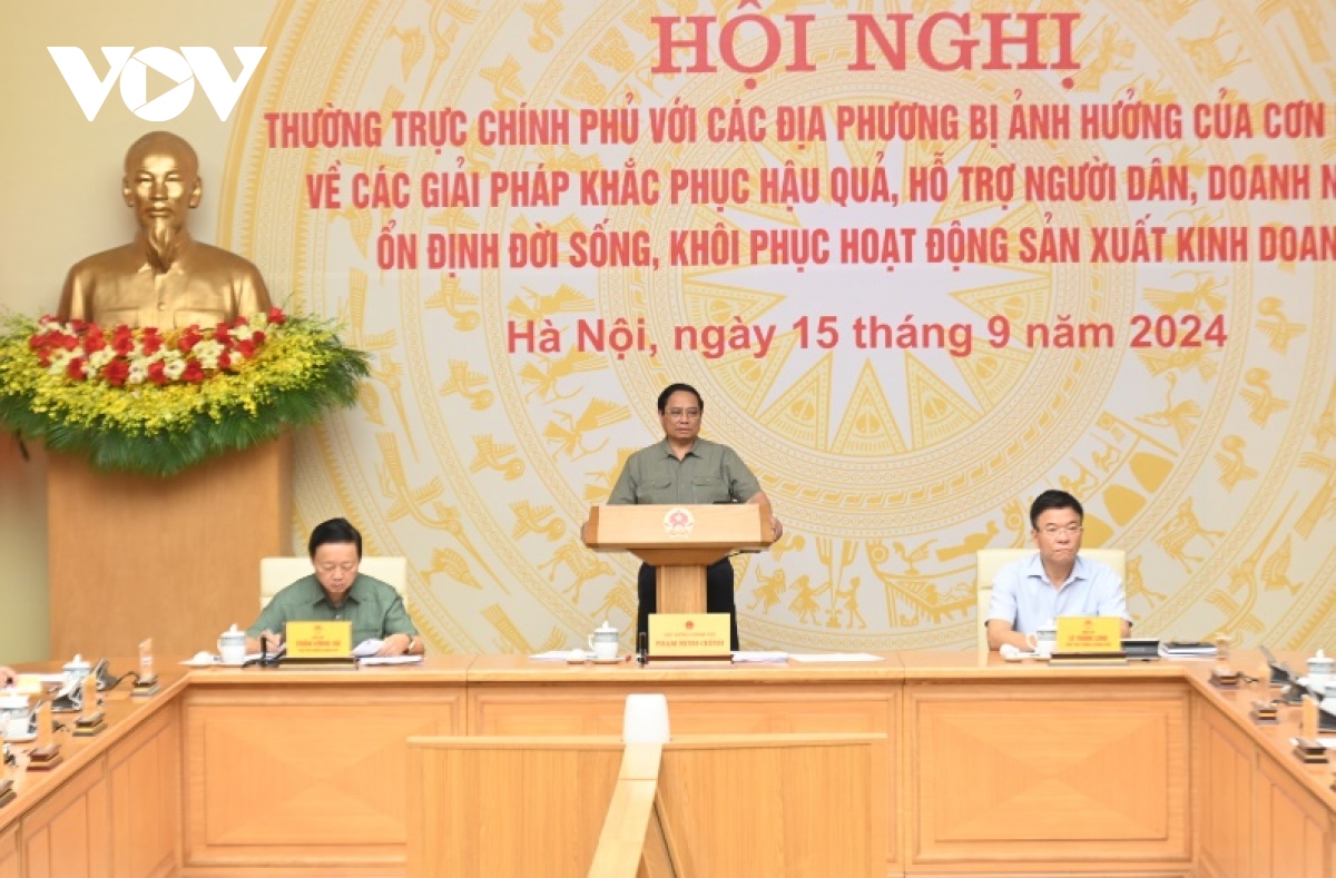 thu tuong pham minh chinh chu tri hoi nghi khac phuc hau qua bao so 3 hinh anh 4