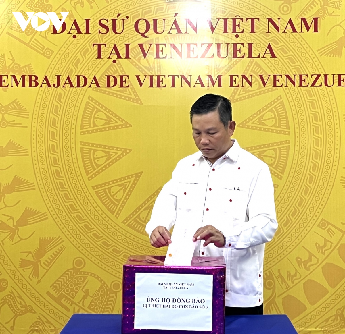 cong dong nguoi viet tai venezuela ung ho dong bao bi thiet hai do bao so 3 hinh anh 1