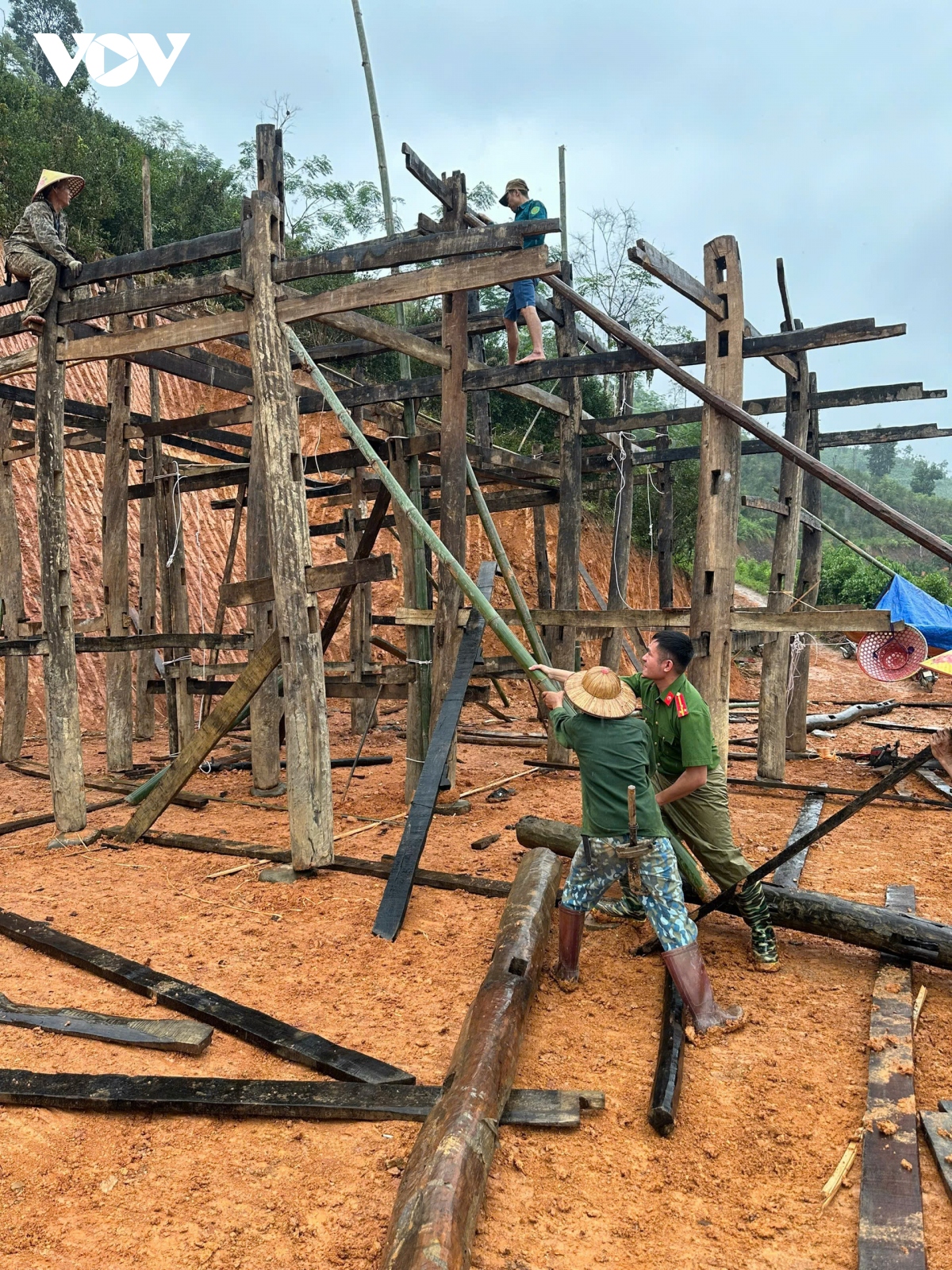 hang ngan ho dan o cao bang, bac kan bi anh huong do lu hinh anh 6