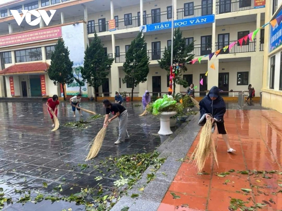 lang son khan truong khac phuc hau qua mua lu hinh anh 3