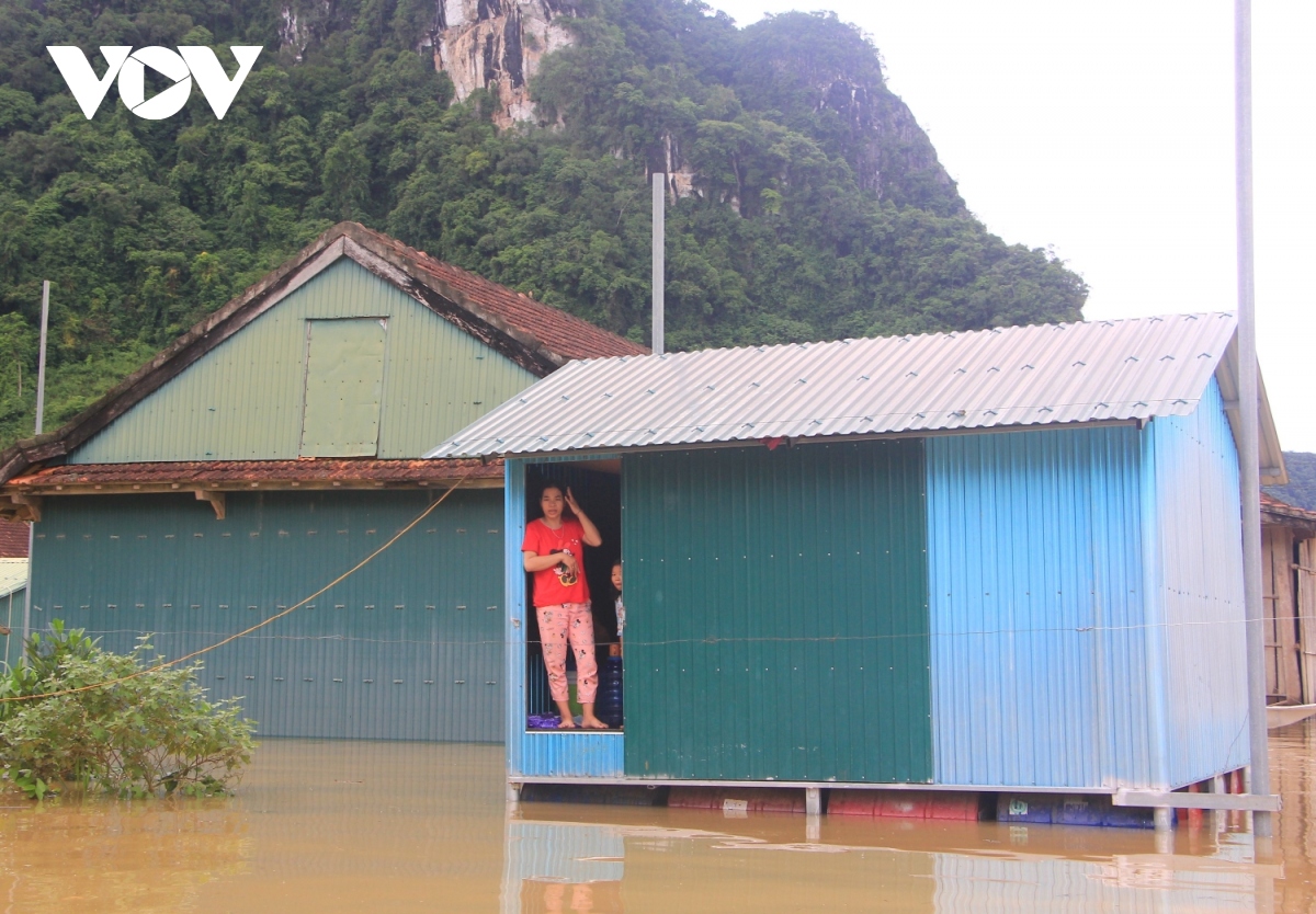 Nhà phao chống lũ giúp người dân Quảng Bình ứng phó an toàn với ngập lụt