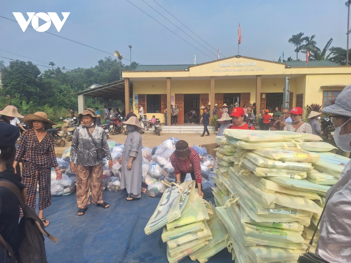 Tiền Giang, Sóc Trăng ủng hộ đồng bào bị ảnh hưởng bão số 3