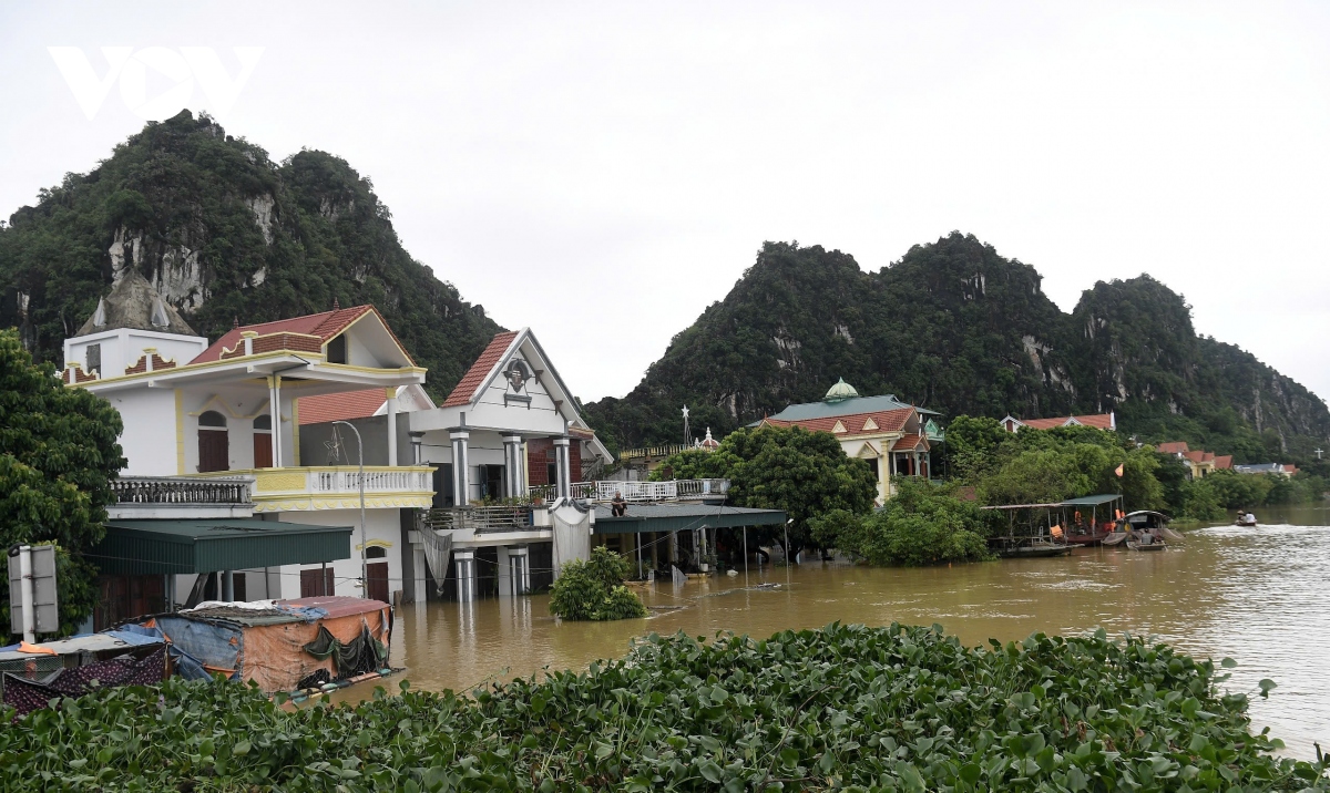 hang nghin ho dan o ninh binh bi ngap nang khi nuoc lu dang cao hinh anh 20