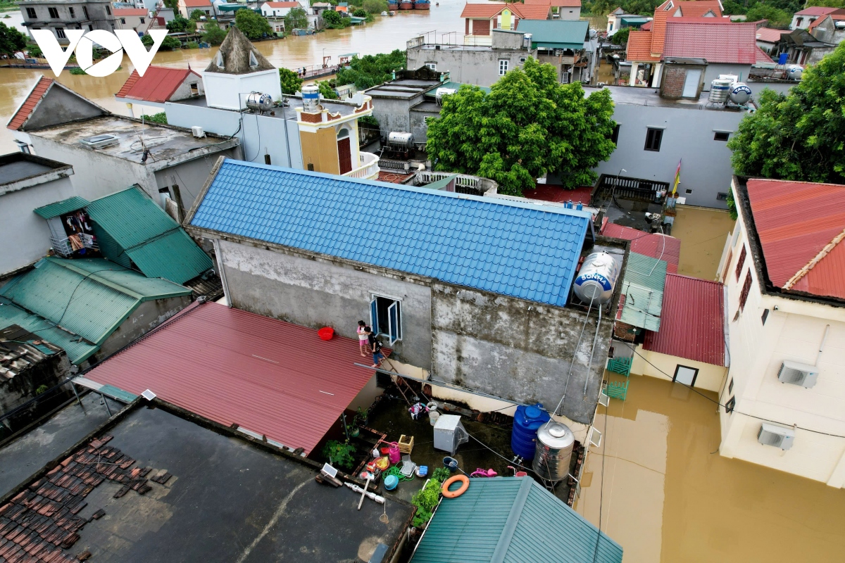 hang nghin ho dan o ninh binh bi ngap nang khi nuoc lu dang cao hinh anh 4