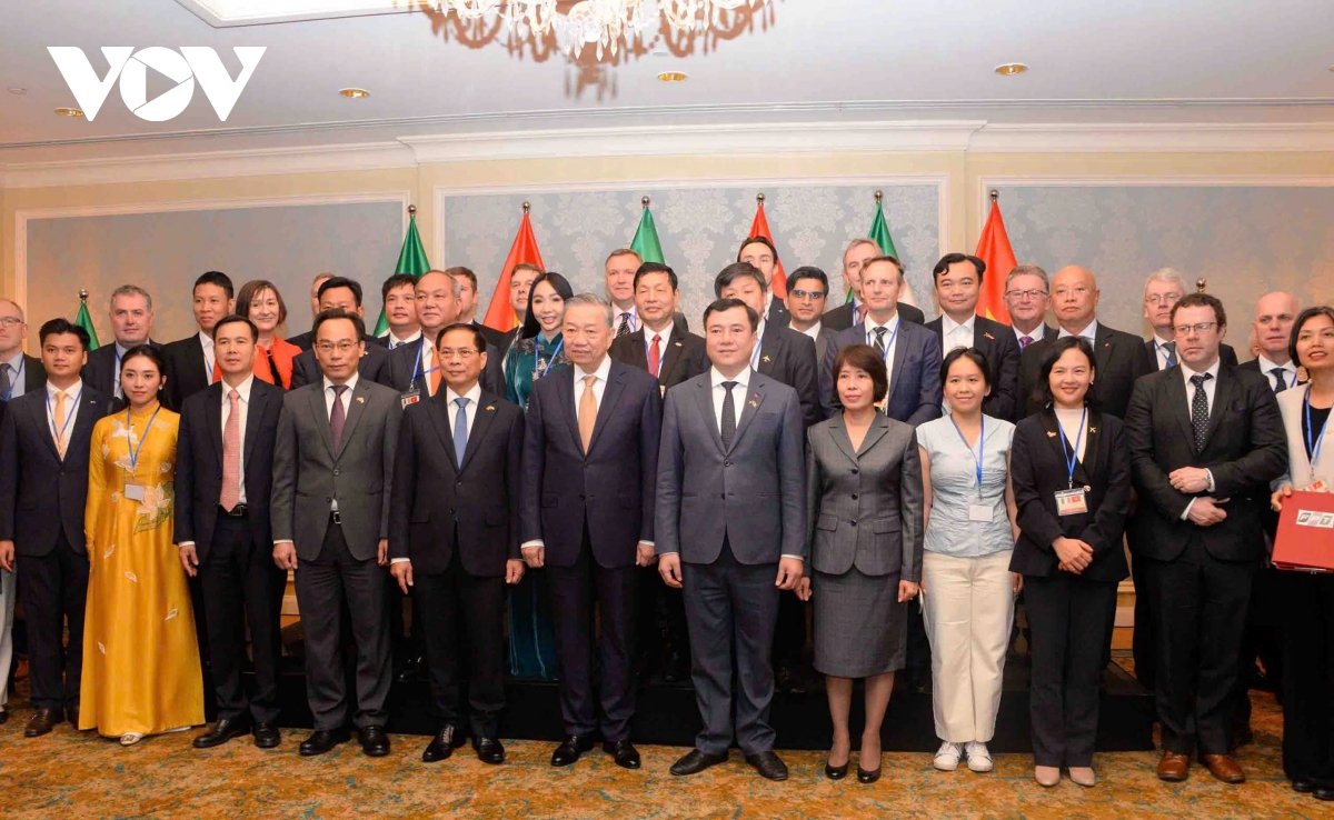 tong bi thu, chu tich nuoc to lam chung kien le trao van kien hop tac giua viet nam-ireland hinh anh 5