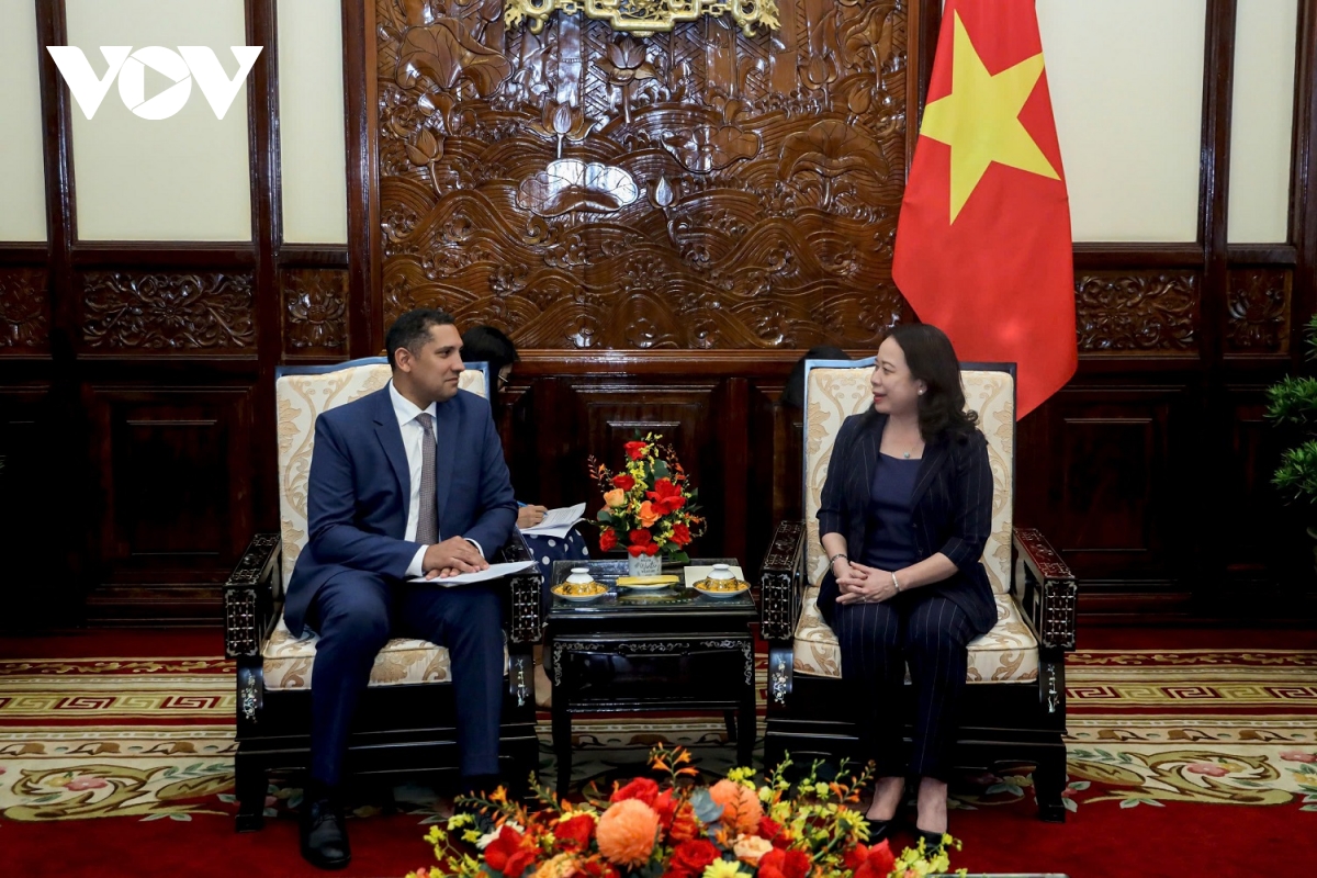 phó chủ tịch nước võ thị Ánh xuân tiếp Đại sứ thụy Điển tại việt nam hình ảnh 1 pho chu tich nuoc vo thi Anh xuan tiep Dai su thuy Dien tai viet nam hinh anh 1
