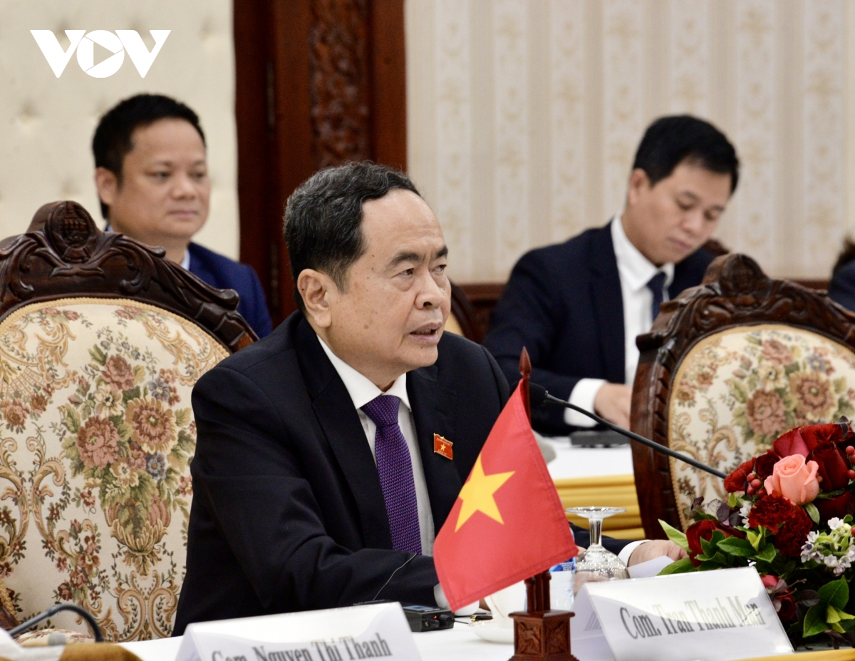 chủ tịch quốc hội trần thanh mẫn hội kiến thủ tướng lào sonexay siphandone hình ảnh 4 chu tich quoc hoi tran thanh man hoi kien thu tuong lao sonexay siphandone hinh anh 4