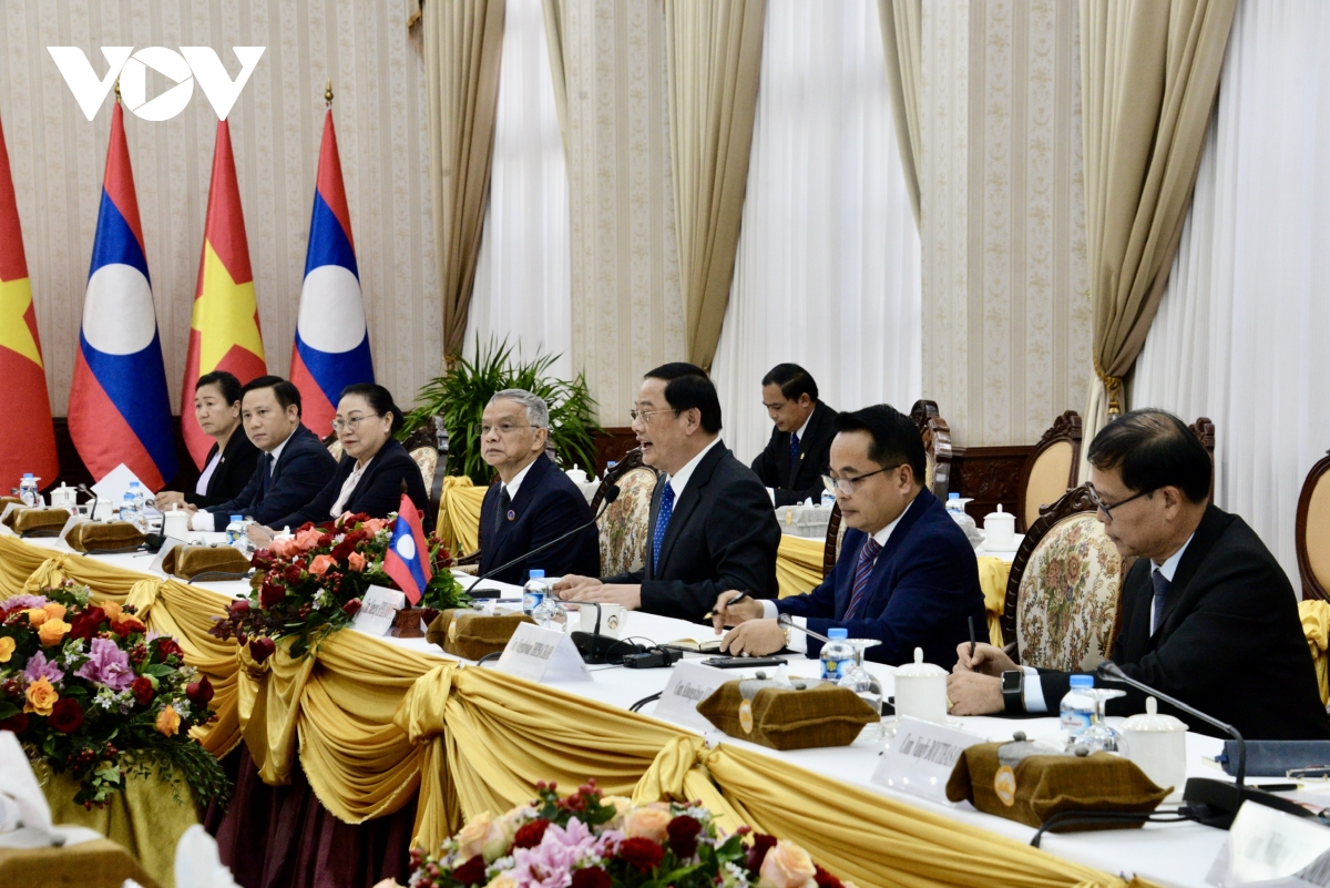 chu tich quoc hoi tran thanh man hoi kien thu tuong lao sonexay siphandone hinh anh 6