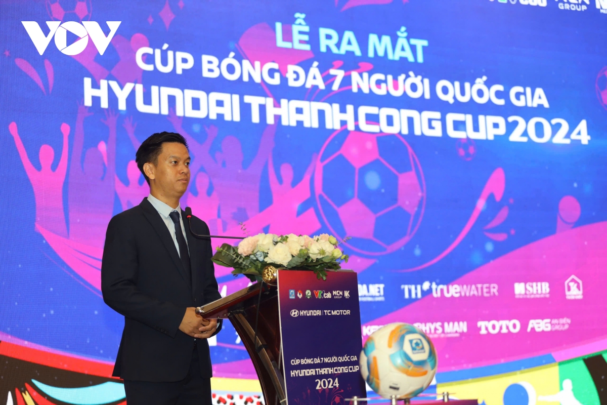 le ra mat cup bong da 7 nguoi quoc gia hyundai thanh cong cup 2024 season 4 hinh anh 2