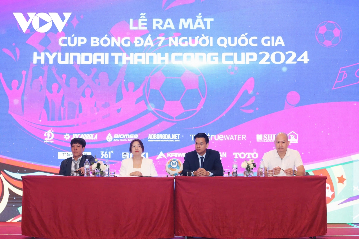 le ra mat cup bong da 7 nguoi quoc gia hyundai thanh cong cup 2024 season 4 hinh anh 1