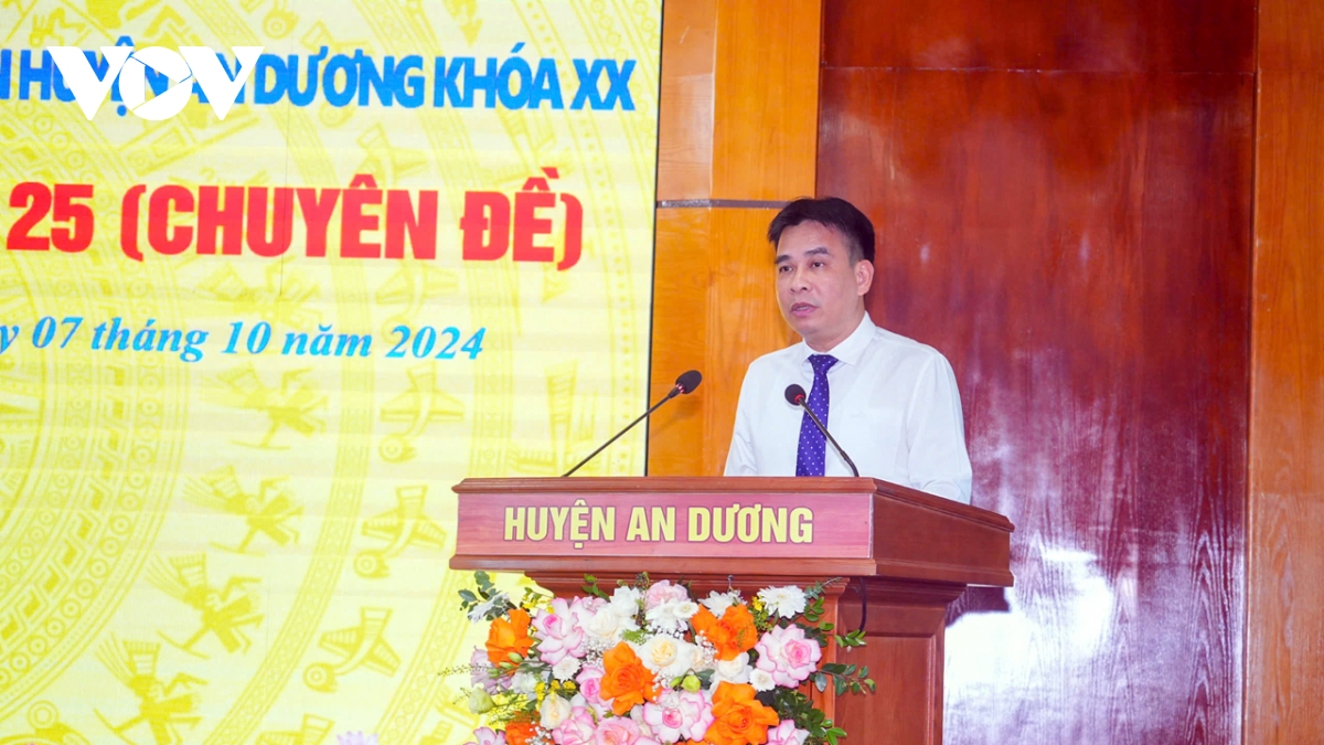 Nguyên Phó Trưởng Ban quản lý Khu kinh tế Hải Phòng làm Chủ tịch huyện An Dương