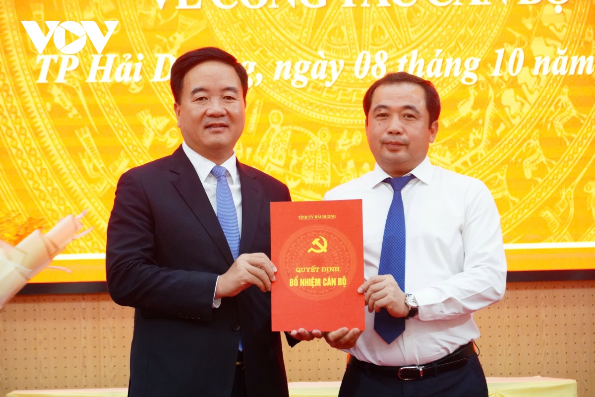 Ông Nguyễn Văn ﻿Kiên giữ chức Chủ tịch UBND TP. Hải Dương