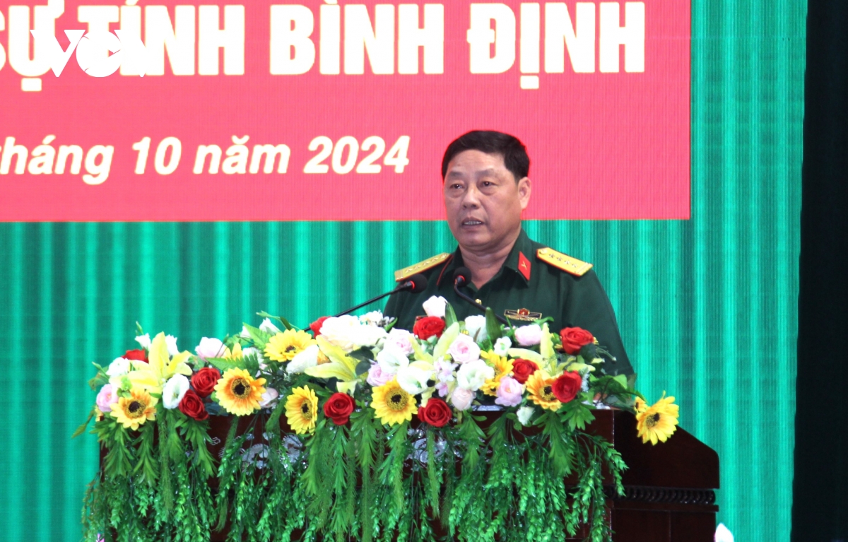 Dai ta nguyen xuan son lam chinh uy bo chi huy quan su tinh binh Dinh hinh anh 2