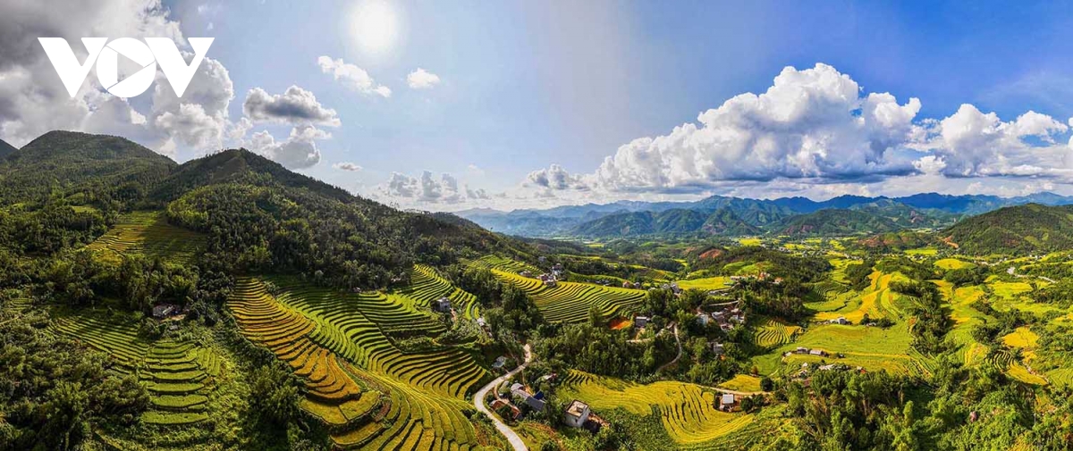 len bien gioi binh lieu quang ninh ngam lua vang, lau trang hinh anh 1