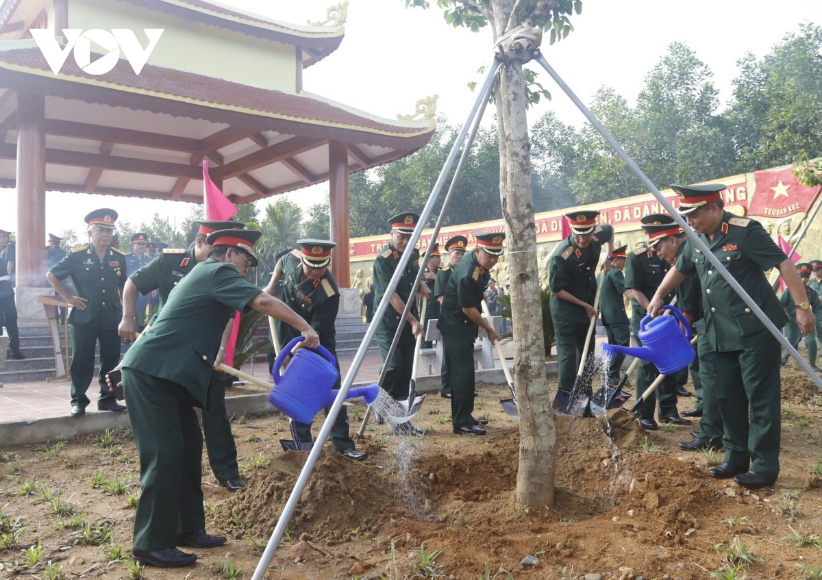 khánh thành khu di tích nơi thành lập sư đoàn 2, quân khu 5 hình ảnh 2 khanh thanh khu di tich noi thanh lap su doan 2, quan khu 5 hinh anh 2