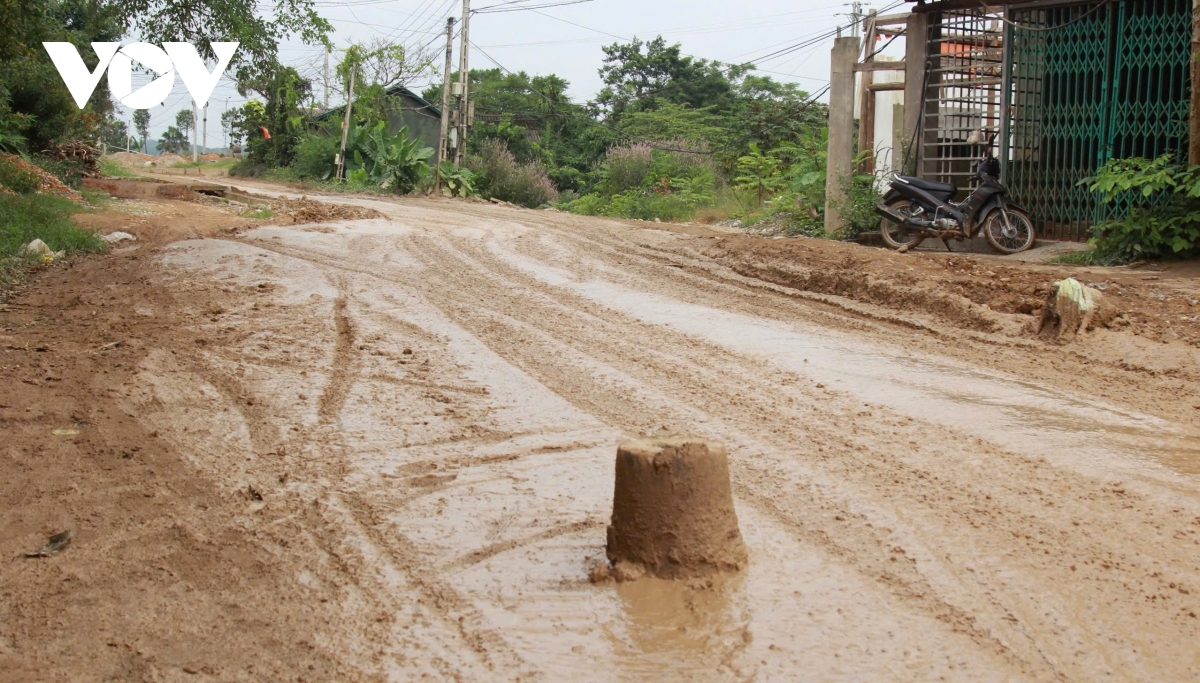 xe cho cat cay nat tinh lo 166, nguoi dan di lai nhoc nhan hinh anh 7