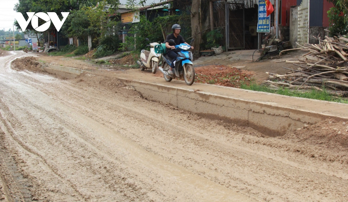 xe cho cat cay nat tinh lo 166, nguoi dan di lai nhoc nhan hinh anh 8