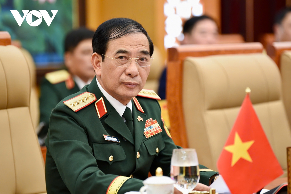 Đại tướng phan văn giang hội đàm với phó chủ tịch quân ủy trung ương trung quốc hình ảnh 2 Dai tuong phan van giang hoi dam voi pho chu tich quan uy trung uong trung quoc hinh anh 2