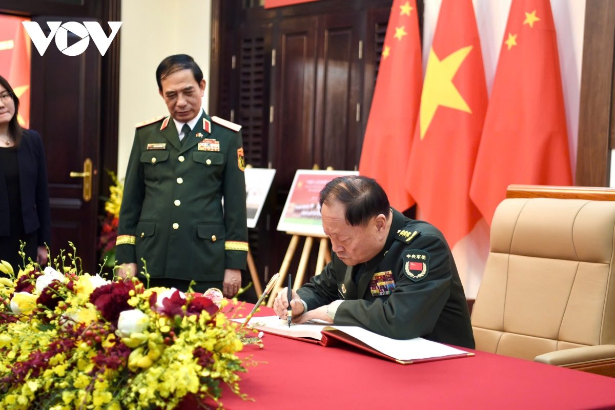Đại tướng phan văn giang chủ trì lễ đón phó chủ tịch quân ủy trung ương trung quốc hình ảnh 9 Dai tuong phan van giang chu tri le don pho chu tich quan uy trung uong trung quoc hinh anh 9