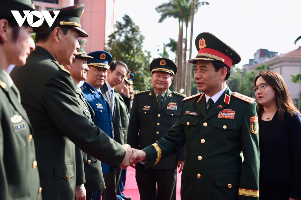 Đại tướng phan văn giang chủ trì lễ đón phó chủ tịch quân ủy trung ương trung quốc hình ảnh 7 Dai tuong phan van giang chu tri le don pho chu tich quan uy trung uong trung quoc hinh anh 7