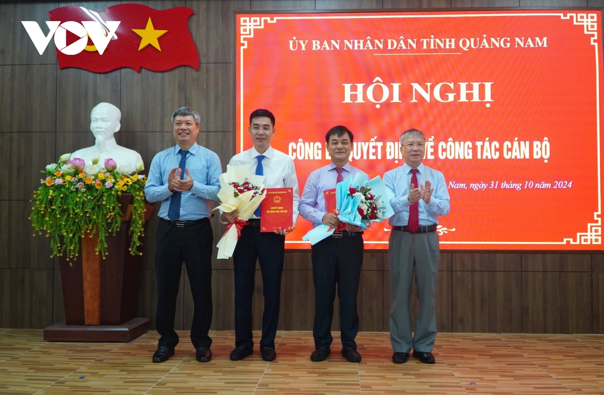 quảng nam công bố quyết định về công tác cán bộ hình ảnh 1 quang nam cong bo quyet dinh ve cong tac can bo hinh anh 1