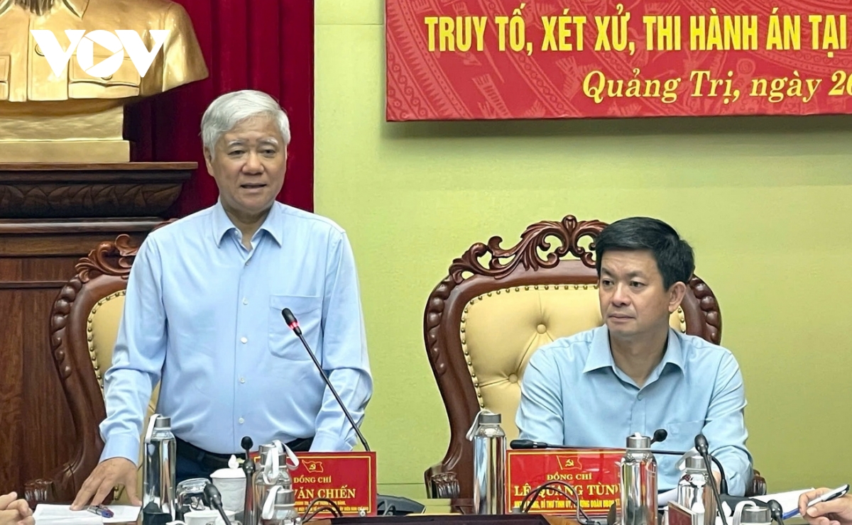 ban chỉ đạo trung ương về phòng chống tham nhũng làm việc tại quảng trị hình ảnh 2 ban chi dao trung uong ve phong chong tham nhung lam viec tai quang tri hinh anh 2