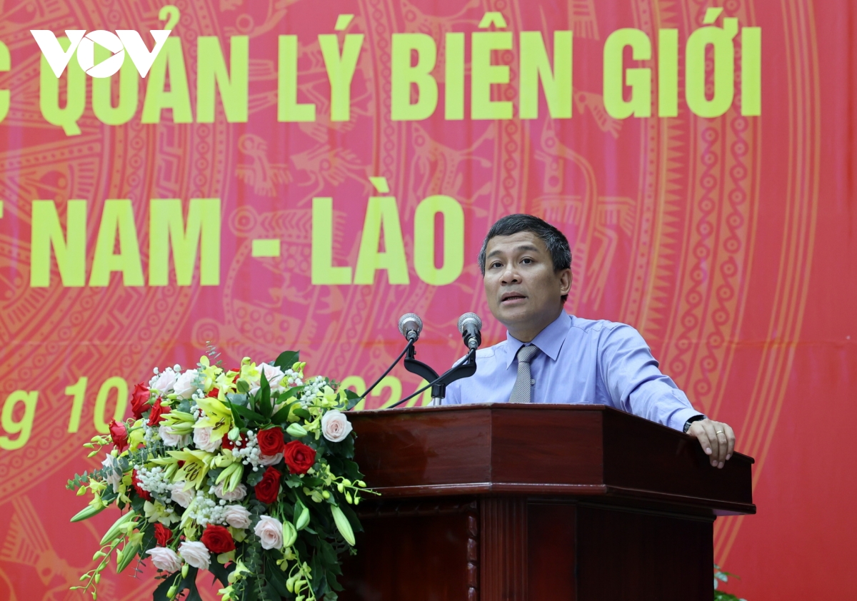 tăng cường tuyên truyền, đẩy lùi tội phạm trên tuyến biên giới việt- lào hình ảnh 2 tang cuong tuyen truyen, day lui toi pham tren tuyen bien gioi viet- lao hinh anh 2