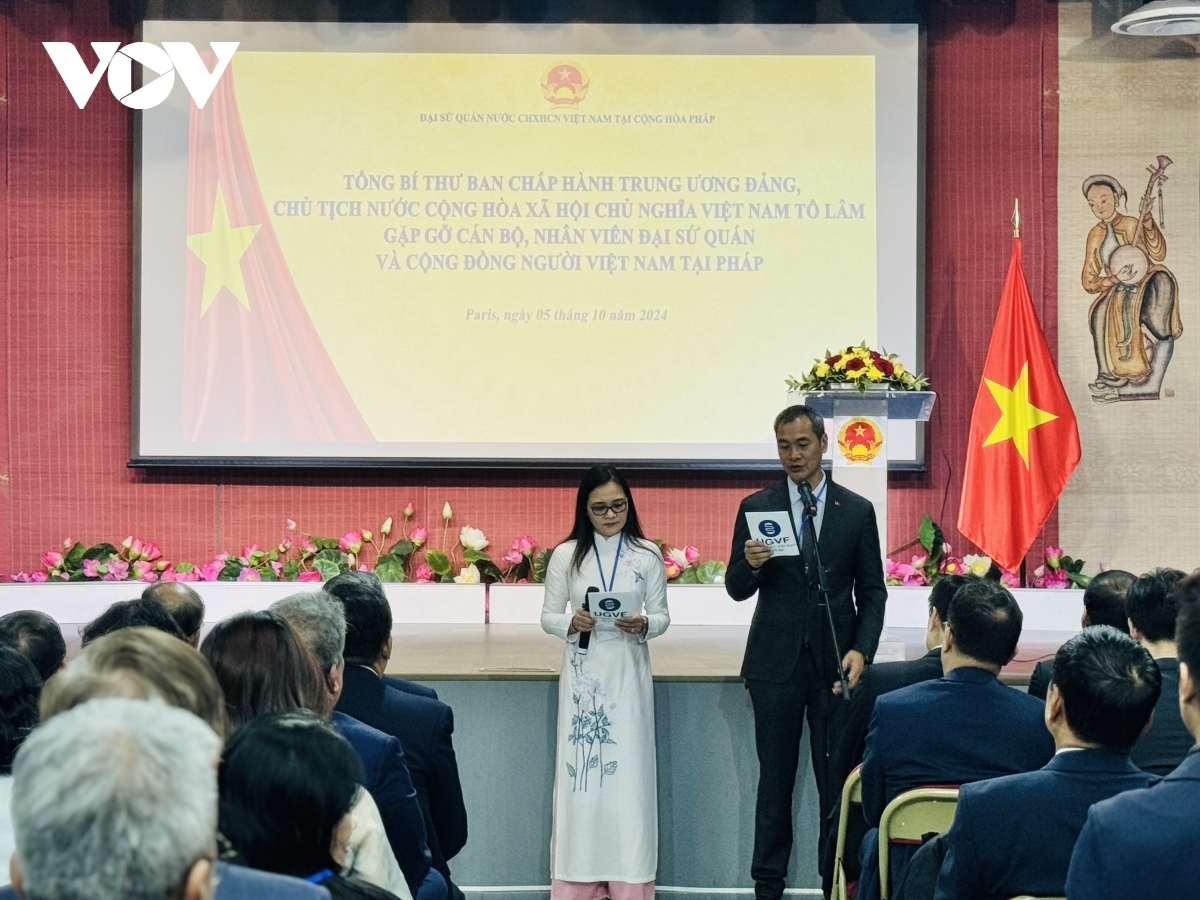 tổng bí thư, chủ tịch nước tô lâm gặp gỡ cộng đồng người việt nam tại pháp hình ảnh 2 tong bi thu, chu tich nuoc to lam gap go cong dong nguoi viet nam tai phap hinh anh 2