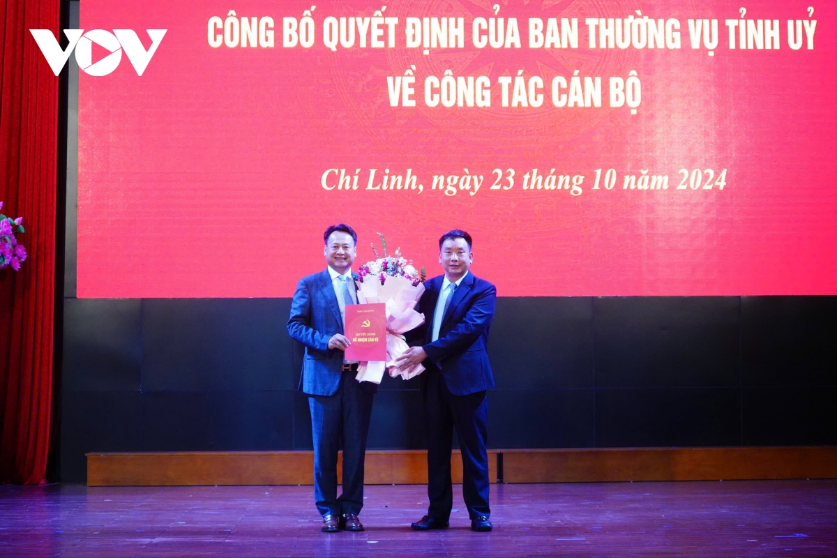Trưởng Công an TP Hải Dương giữ chức Chủ tịch UBND TP Chí Linh