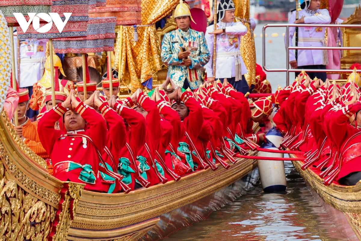 Độc đáo lễ rước thuyền hoàng gia thái lan trên sông chao phraya hình ảnh 6 Doc dao le ruoc thuyen hoang gia thai lan tren song chao phraya hinh anh 6