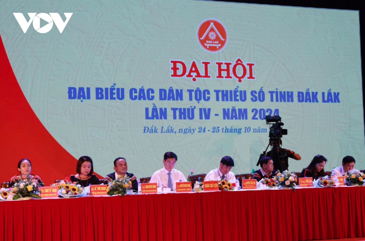 Dai hoi dai bieu cac dan toc thieu so tinh Dak lak lan thu 4, nam 2024 hinh anh 2